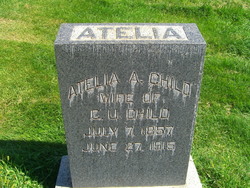 Atelia Ann <I>Thompson</I> Child 