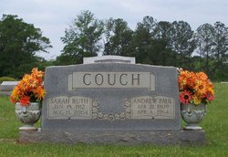 Sarah Ruth Lizzie <I>Johnson</I> Couch 
