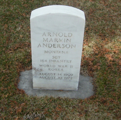 Sgt Arnold Marvin Anderson 