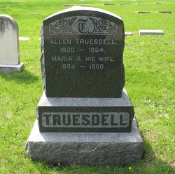 Maria A. <I>Davis</I> Truesdell 