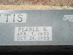 Pearle Gertrude <I>Johnston</I> Loftis 