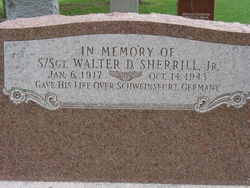 SSGT Walter D Sherrill Jr.