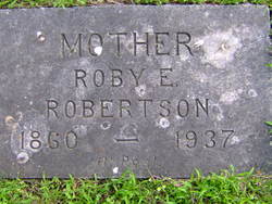 Roby E <I>Merrill</I> Robertson 