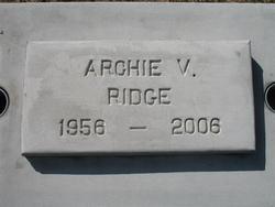 Archie V Ridge 