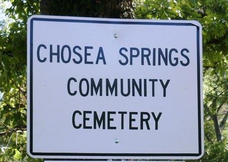Chosea Springs Community Cemetery