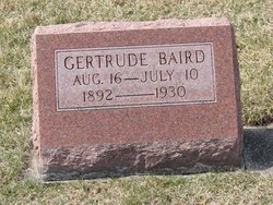 Gertrude <I>Byrum</I> Baird 
