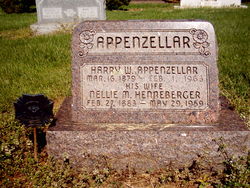 Nellie May <I>Henneberger</I> Appenzellar 