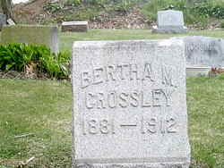 Bertha M Crossley 