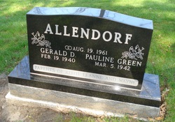 Pauline <I>Green</I> Allendorf 