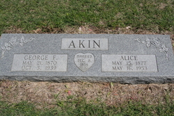 Mary Alice <I>Williams</I> Akin 