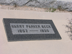 Harry Parker Beck 