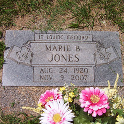 Estelle Marie “Marie B” <I>Bridges</I> Jones 