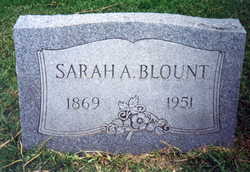 Sarah Agnes <I>Flint</I> Blount 