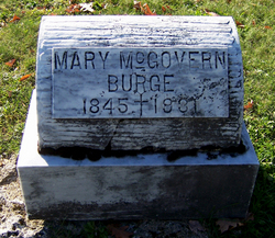 Mary <I>McGovern</I> Burge 