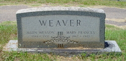 Allen Wesson “Wess” Weaver 
