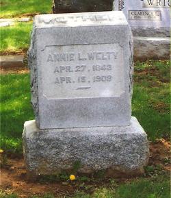 Annie L. <I>Hughes</I> Welty 