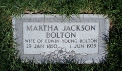 Martha <I>Jackson</I> Bolton 