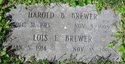 Harold B Brewer 