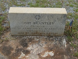 PFC Onie Brantley 
