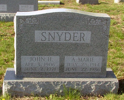 A. Marie Snyder 