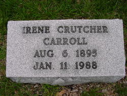Irene <I>Crutcher</I> Carroll 