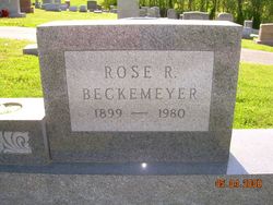 Rose Regina <I>Weber</I> Beckemeyer 