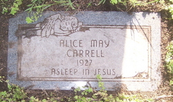 Alice May “Mae” Carrell 
