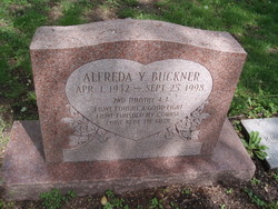 Alfreda Yvonne <I>Higgins</I> Buckner 