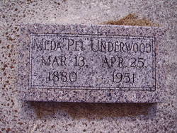 Maggie Almeda “Meda Pet” <I>Ballard</I> Underwood 