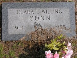 Clara I. <I>Willing</I> Conn 