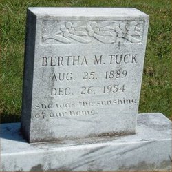 Bertha Mae “Bert” <I>Freezell</I> Tuck 