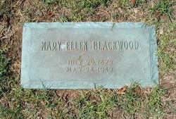 Mary Ellen “Mamie” Blackwood 