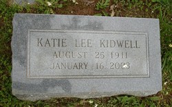 Katie <I>Lee</I> Kidwell 
