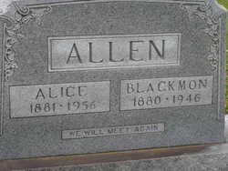 Alice <I>Duffey</I> Allen 