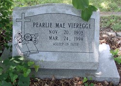 Pearlie Mae Vieregge 