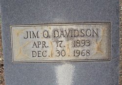 James Oliver “Jim” Davidson 