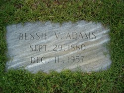 Bessie Virginia <I>Page</I> Adams 