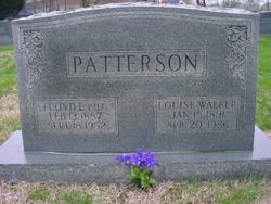 Louise <I>Walker</I> Patterson 