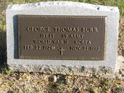 LT George Thomas Burr 