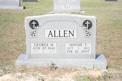 Minnie T Allen 