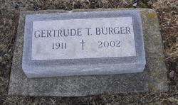 Gertrude T Burger 