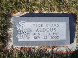 June Beth <I>Sears</I> Aldous 