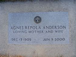 Agnes <I>Repola</I> Anderson 