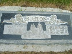 Alice Marinda <I>Hatch</I> Burton 
