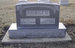 Louise E <I>Hahn</I> Burger 