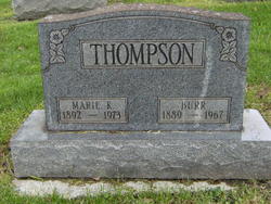 Marie Elizabeth <I>Kilpatrick</I> Thompson 