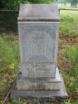 Annie <I>Daughtry</I> Arnold 