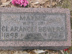 Maymie Catherine <I>Price</I> Bowers 