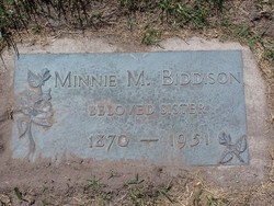Minnie E. <I>Merrell</I> Biddison 