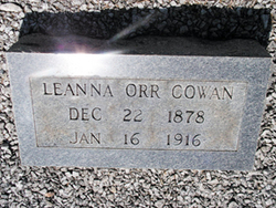 Leanna <I>Orr</I> Cowan 